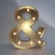 thumbnail image 4 of Amor LED Carta Sign De Navidad Lámpara Decoración De - Plata , & Macarena Señal LED, 4 of 4