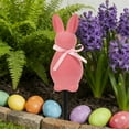 thumbnail image 4 of QAWAEY Easter Bunny Flocked Decorations Easter Bunny Garden Stakes And Bunny Themed Outdoor Decorations For Spring Suitable For Yards And Parties(Z,Flock), 4 of 6