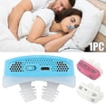 thumbnail image 2 of Micro Cpap Device Sleep Apnea Stop Snoring Blue, 2 of 5