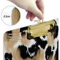 thumbnail image 3 of FMSHPON Print Leopard Clipboard Hardboard Wood Nursing Clip Board and Pull for Standard A4 Letter 13x9 inches, 3 of 7