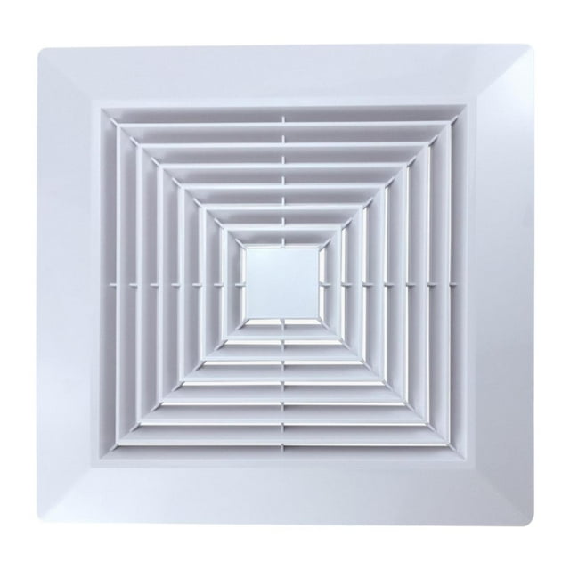 Cubierta del ventilador de baño de baño aire acondicionado de aire multifunción multifunción cubierta de rejilla de ventilador de baño para sala de 24.5cm