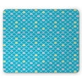 thumbnail image 1 of Abstract Mouse Pad, Pastel Scale Hearts Stars and Circles Simple, Rectangle Non-Slip Rubber Mousepad, Sky Blue Multicolor, by Ambesonne, 1 of 2