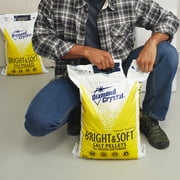 Diamond Crystal Bright and Soft Water Softener Salt Pellets, 40 lb Bag