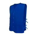 thumbnail image 5 of TopTie Two Pockets Volunteer Vest Supermarket Cobbler Apron Vest-Blue-XL, 5 of 7