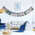 thumbnail image 3 of Class of 2025 Decorations, 9 Inch Graduation Decorations Grade Graduation Photo Banner, Middle School, High School College Graduation Banner Party Decorations (Black), 3 of 3