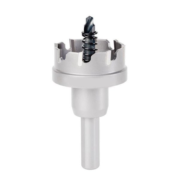 Sierra perforadora de dientes de carburo de tungsteno de alta resistencia (agujero de corte) para acero inoxidable 1-9/16'' 44 mm