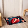 thumbnail image 6 of Ladybird Indoor Rug Outdoor Carpet Door Rug Polyester Non-Slip Machine Washable Bath Mats, 6 of 6