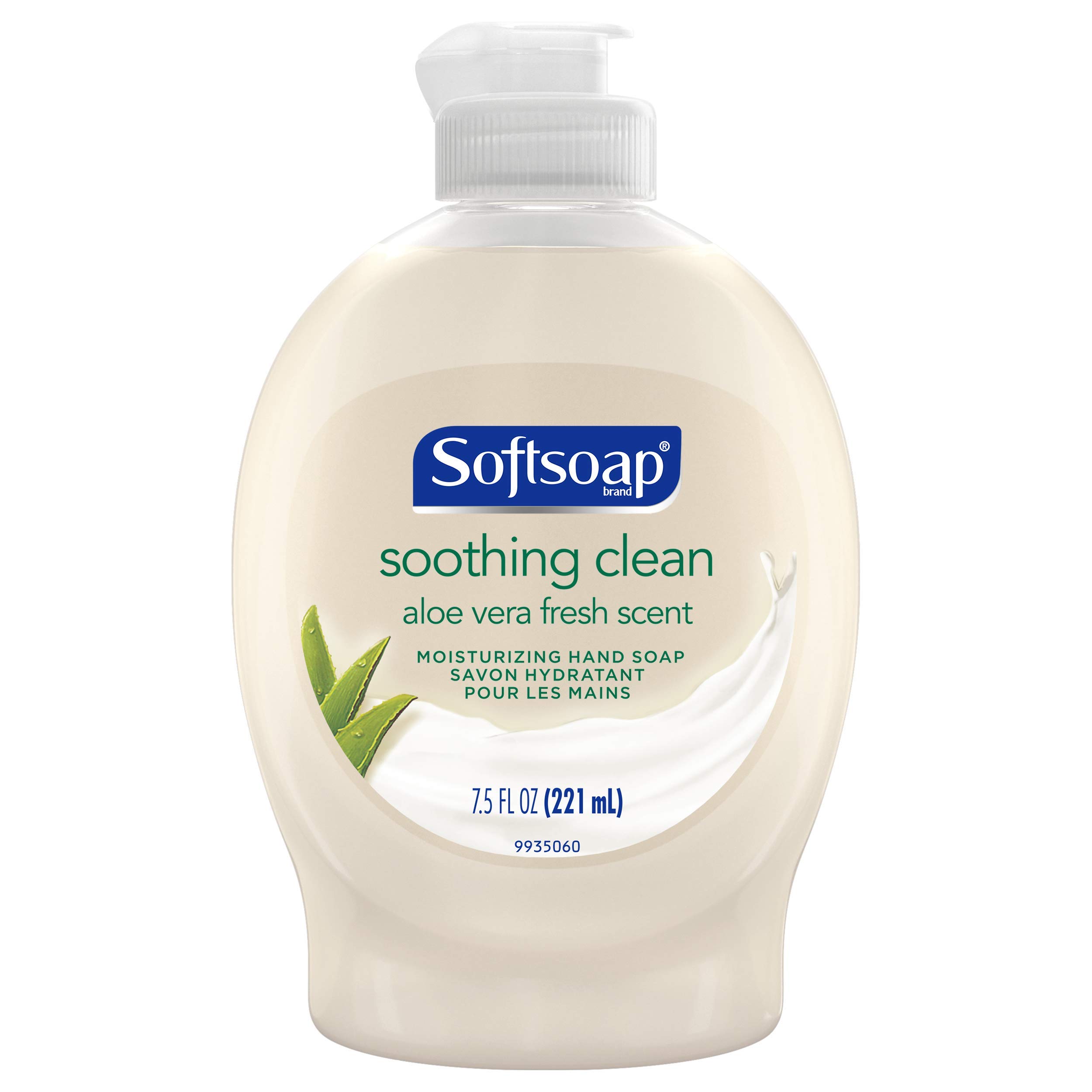 Softsoap Soothing Clean Aloe Liquid Hand Soap, Kitchen and Bathroom Hand Soap, 7.5 fl oz