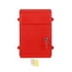 thumbnail image 4 of Buzón de pared con cerradura para casa, oficina y edificio. Rojo, 4 of 9