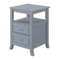 thumbnail image 2 of Convenience Concepts Table d'Appoint Carré Melbourne en Finition Bois Gris, 2 of 4