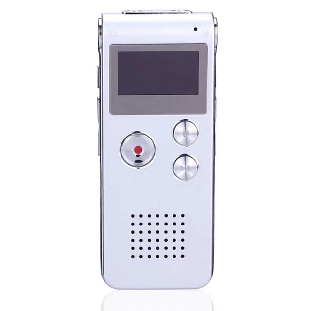 Mini grabadora de audio con sonido digital de 8 GB, dictáfono, reproductor MP3