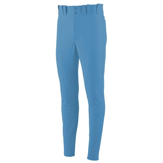 Pantalones de béisbol Mizuno Premier Pro ajustados para hombres - Azul claro