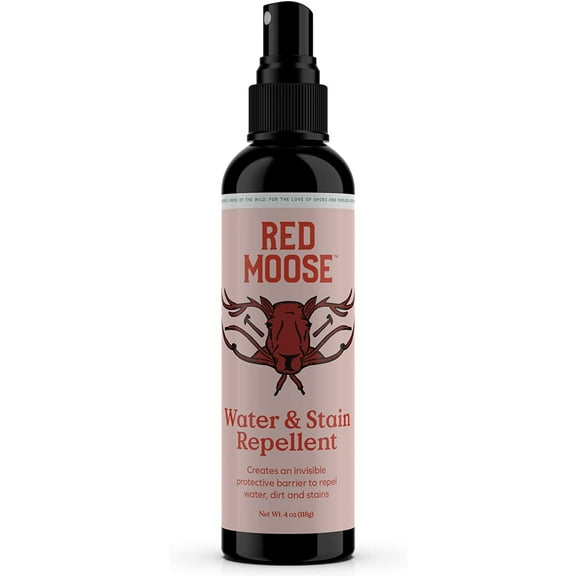 Red Moose Stain Protector Waterproofing Spray for Shoes and Boots, 4 Oz