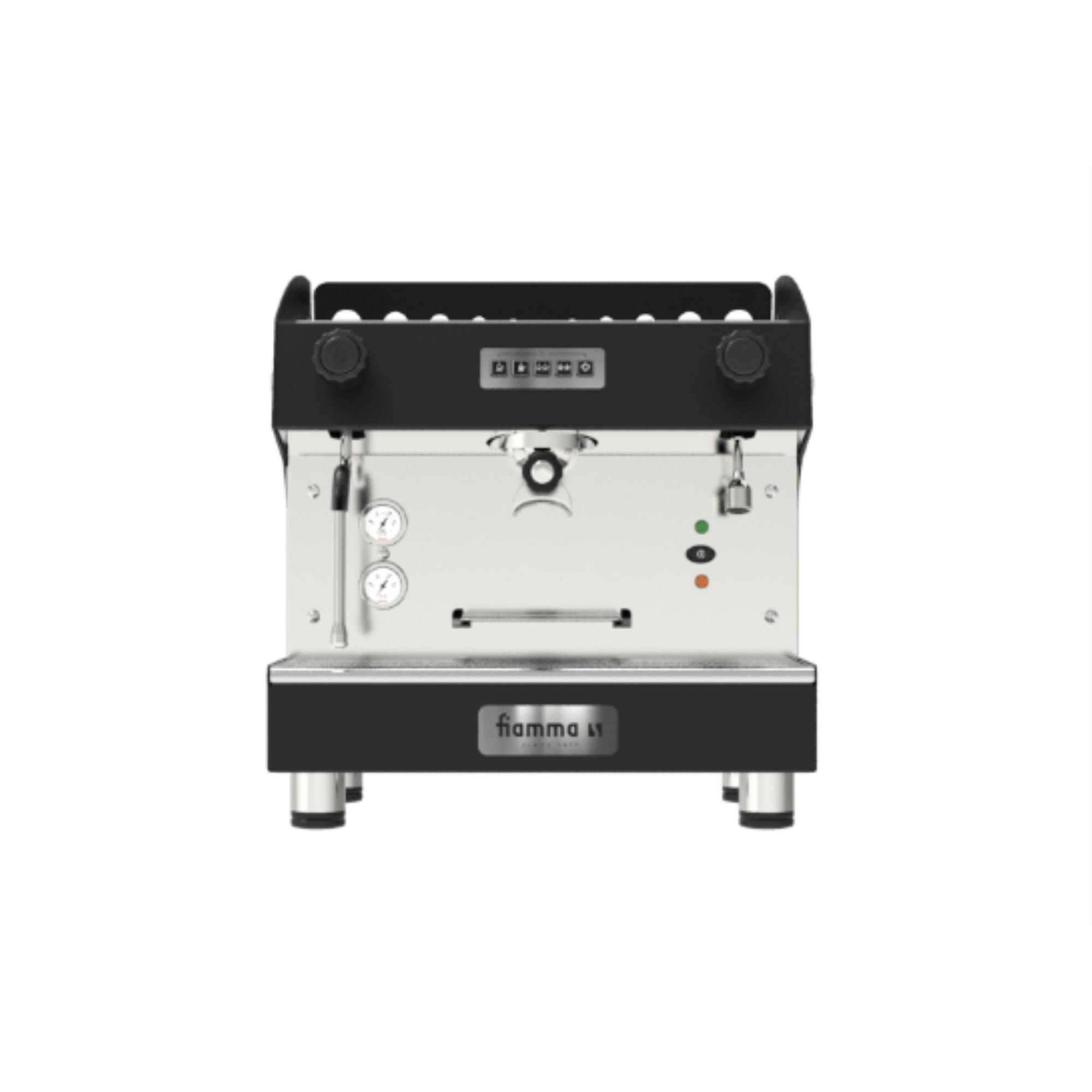 Fiamma "Caravel" 1 Group Direct Water Line Espresso Machine, Black