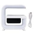 thumbnail image 2 of Bedside Lamp, Alarm Clock Table Lamp Multi Functional  for Bedroom, 2 of 7