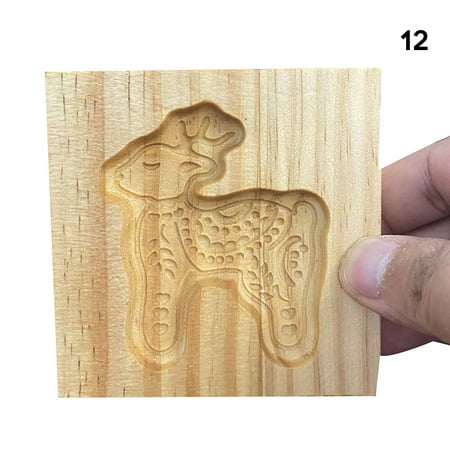 

Carved Wooden Pryanik Gingerbread Cookie Mold Diy Baking Cookie Cutter Mould Practical Kitchen Tools Easy Operation