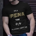 thumbnail image 2 of Pena Last Name Family Names TShirt, 2 of 6