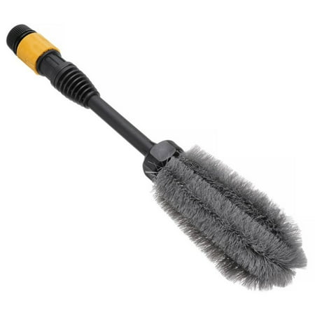 

Toorise High Pressure Car Wash Brush Connect Water Tube Wheel Scrubber 360° Cleaning Wheel Washing Tool with Comfortable Handle Washing Tool for Car Caravan SUV Cleaning