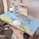 thumbnail image 5 of Molang alfombrilla de escritorio/mesa extra-grande con base antideslizante de cuero y diseño temático; versátil para escritorios de ordenador, mesas de comedor, etc.60*110cm, 5 of 6