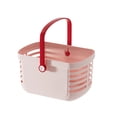 thumbnail image 2 of Ohmyroo Handheld Shower Basket 9.6x6.1 Inch Plastic Toiletries Storage Caddy Bathroom Vanity Organizer, 2 of 7
