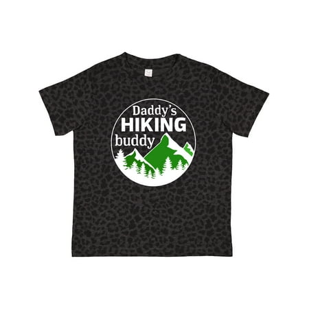 

Inktastic Daddy s Hiking Buddy with Mountains and Trees Gift Toddler Boy or Toddler Girl T-Shirt