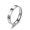 Silver, variant on 4mm Titanium Steel Men Women Wedding Multicolor Ring Band Statement Polished Matte Size 7 R14