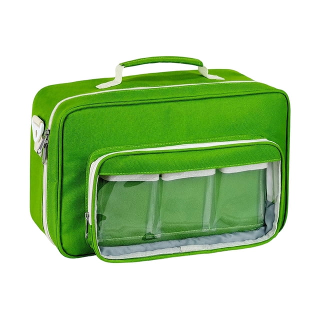 Bolsa organizadora para semillas con correa ajustable para el hombro, protección eficaz para viajes, resistente y fácil de clasificar. Fabricada en