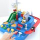 thumbnail image 5 of Race Track Crane Toys Educational Interactive Intelligence Playset Game Macaron Coche Aventure Toy Cars para 3 4 5 6 7 años de edad Niñas - Mini azul Sunnimix Playset del coche, 5 of 8