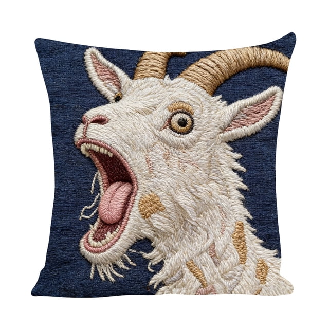zhangmingg Decorative Patterned Pillow Cover Insertable for Sofa Bed Living Room Protector