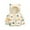 White, variant on Mercatoo Winter Coat Toddler Baby Girl Boy Strawberry Print Bear Hood Puffer Jacket Light Zip Up Down Padded Jacket Coat