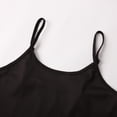 thumbnail image 6 of Womens Short Pajama Set Ribbed Knit Cami Top and Boxer Shorts Pajamas Cute Pj Sets(Black,XL), 6 of 7