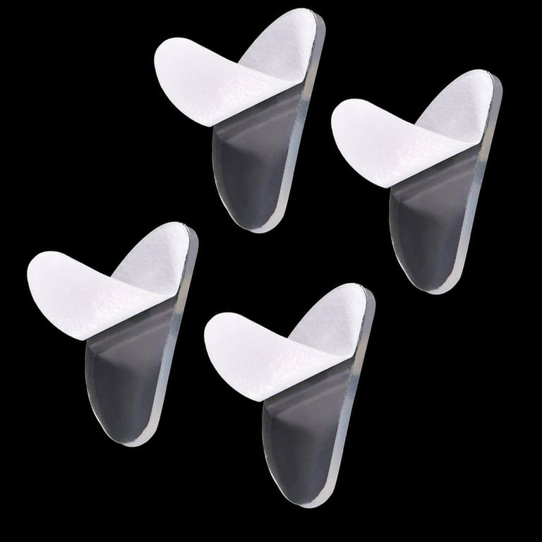 20 Pairs Adhesive Glasses Nose Pads, Pea Shape Stick on Anti-Soft Silicone,  Adhesive Nose Pads Glasses for Glasses, Eyeglasses and Sunglasses