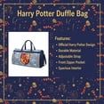 thumbnail image 6 of Harry Potter Gryffindor Kids Duffle Bag 16.5"  Travel & Sports Bag with Zipper Pocket, Mesh Sides & Strap, 6 of 9