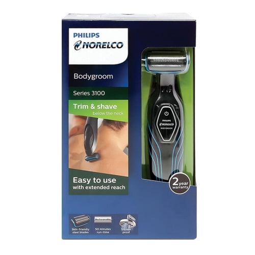Philips Norelco Bodygroom Series 3100 Shave And Trim With Back