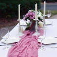 thumbnail image 5 of bestolf Table Runner, Rustic Fringed Cotton Table Runner, Farmhouse Table Runner for Dining Table Home Wedding Party Bridal Shower, 5 of 8