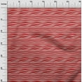 thumbnail image 3 of oneOone Polyester Spandex Red Fabric Abstract Stripe Dress Material Fabric Print Fabric By The Yard 56 Inch Wide, 3 of 5