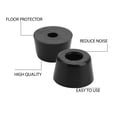 thumbnail image 6 of 50pcs Rubber Feet Bumper for Furniture Chair Feet with Washer, D16x14xH10mm, 6 of 7