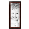 thumbnail image 2 of ArtToFrames 11" x 29" Matte mahogany Diploma Picture Frame, 11x29 inch Brown Wood Poster Frame (WOM-5108), 3 Pack, 2 of 6