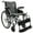 Silver, variant on Karman S-115 Ergonomic Ultra Lightweight Manual Wheelchair, Pearl Silver, 18" Seat Width