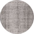 thumbnail image 1 of Ahgly Company Indoor Round Traditional Granite Gray Persian Area Rugs, 4' Round, 1 of 6