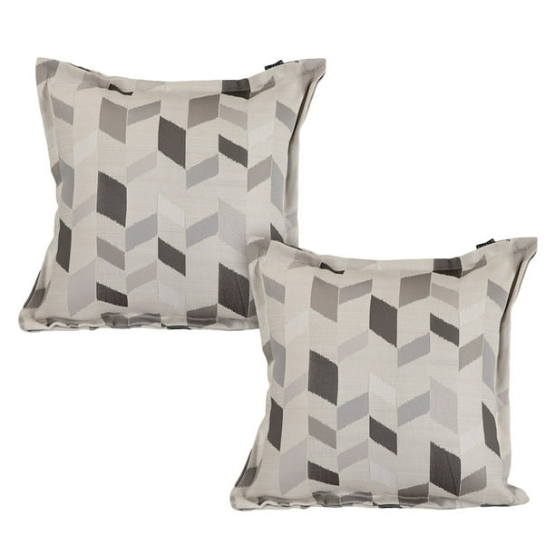 Cojin Decorativo Cuadrado Set de 2 Magic Plata
