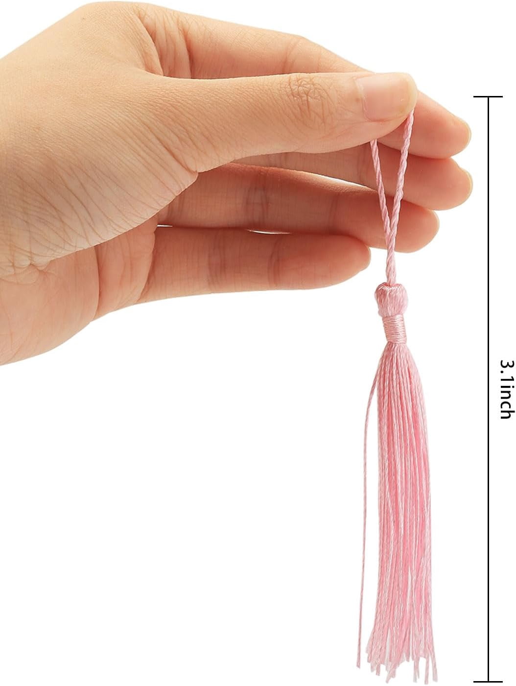 260Pcs DIY Blank Bookmark Making Kit 130Pcs Mixed Color Rectangle Blank Bookmarks 130Pcs Mixed Color Polyester Tassel Decorations with Punching Hole for Gifts Tags Crafts for DIY