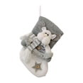 thumbnail image 1 of Bearachild Navidad calcetín chimenea pared interior árbol de Navidad colgante pelusas fiesta atmósferas Festival Año Nuevo decoración bolsa Kits de decoración para fiestas Tipo 2 Animal Bearachild HA069817-06B, 1 of 6