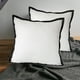 thumbnail image 5 of Cojín Sofá Almohada Poliéster Blanco | 17,7 x 17,7 x 3,9 pulgadas | Respaldo decorativo para sala de estar, cama, mesita de noche, ventana | Relleno de alta elasticidad | Suave, cómodo, duradero |, 5 of 6