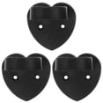 thumbnail image 1 of Adhesive Microphone Clip Black ABS Plastic for Home Use with Sturdy Design 3 Pieces, 1 of 8