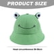 thumbnail image 2 of Sombrero de pescador de ala ancha con forma de rana, de 56 a 58 cm de circunferencia, informal, protector solar, 2 of 5