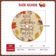 thumbnail image 3 of Daiia Thanksgiving With A Grateful Heart Drawing Merry Christmas Tree Skirt , Xmas Large Lace-up Tree Skirt, Santa Snowflakes Rustic Home Decorations New Year Party Farmhouse Decor-48", 3 of 7
