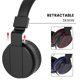 thumbnail image 4 of Matsuzay Auriculares estéreo HiFi portátiles plegables con cable, barra de red para Hotel en casa, auriculares por encima de la oreja, Cables de audio/vídeo, 4 of 6