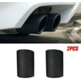 thumbnail image 4 of 2Pcs Rear Exhaust Muffler Tip End Pipe for Toyota Camry SE/XSE 2018 2019 2020 2021 2022 2023 MATTE BLACK, 4 of 7