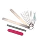 thumbnail image 2 of Greeniant Cuerdas de guitarra Alambre de diapasón Acero inoxidable DIY Piedra de afilar Tuerca Ranurado Herramienta de archivo Kit Instrumentos musicales Accesorios para instrumentos musicales Greeniant  OD025241-00, 2 of 6
